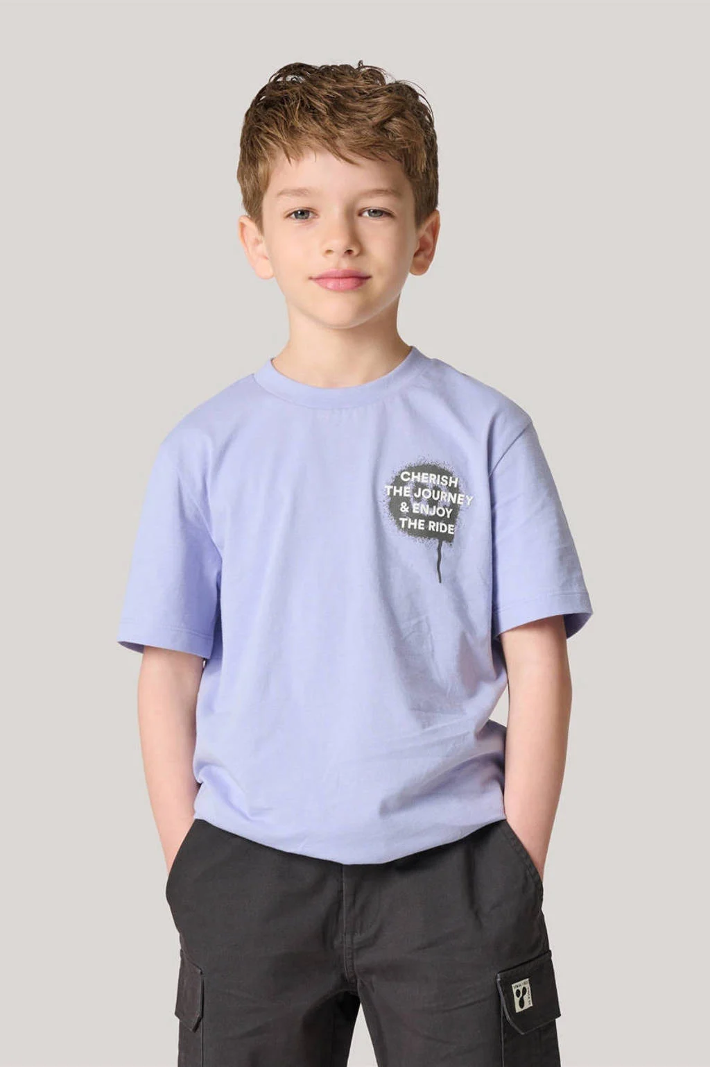 Shoeby T-shirt lichtpaars