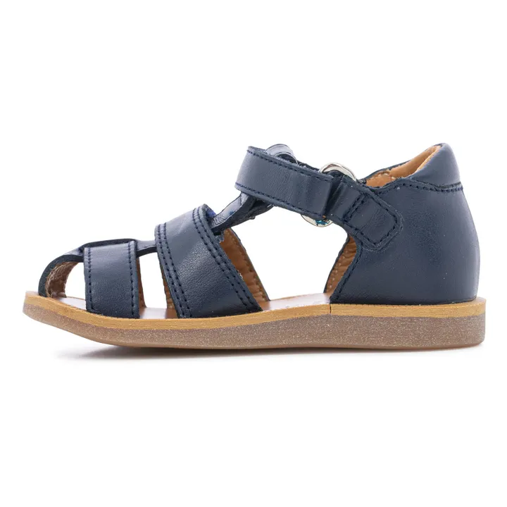 Pom d'Api Sandales Poppy Daddy | Bleu marine
