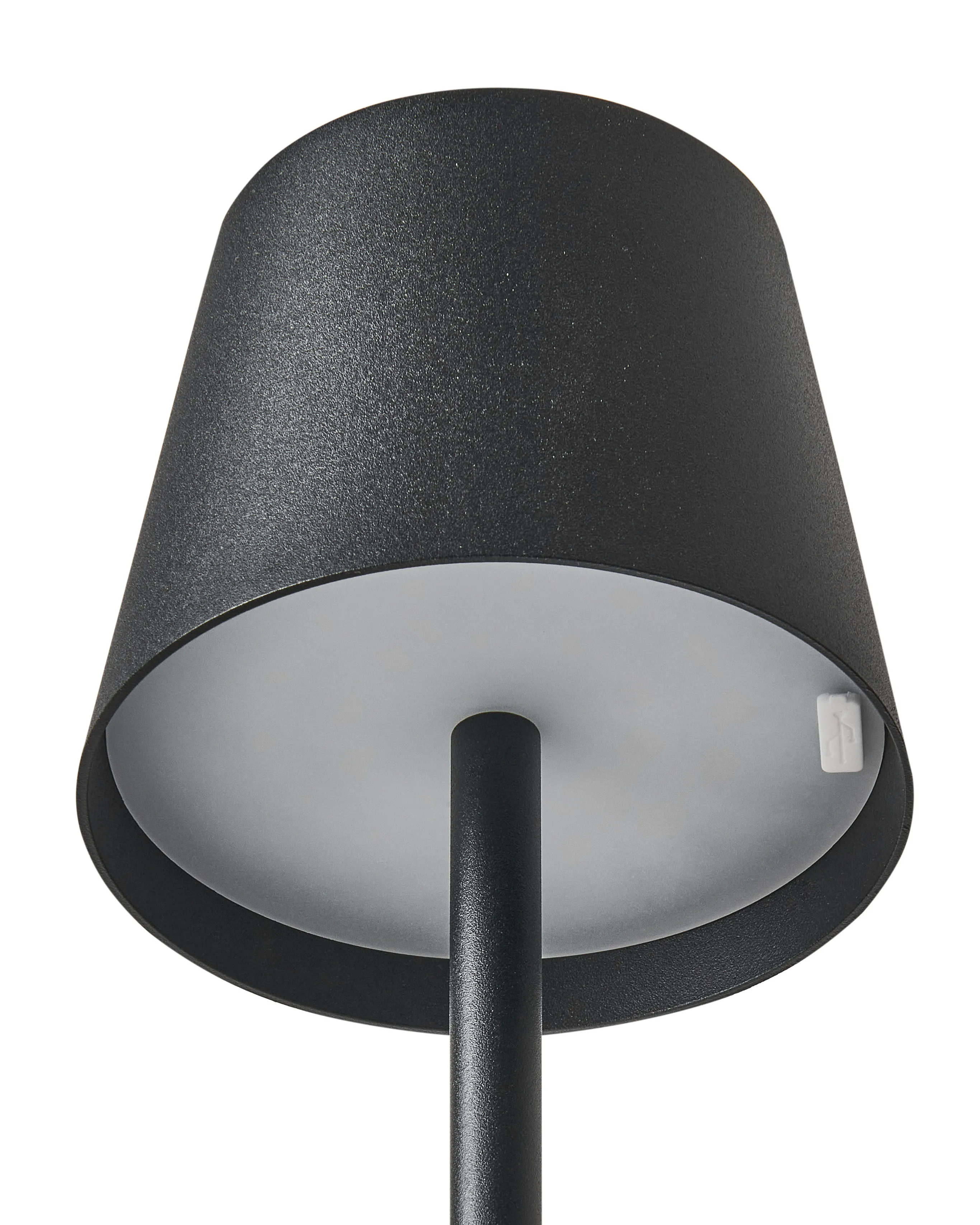 LED draadloze tafellamp VALIRA Metaal Zwart