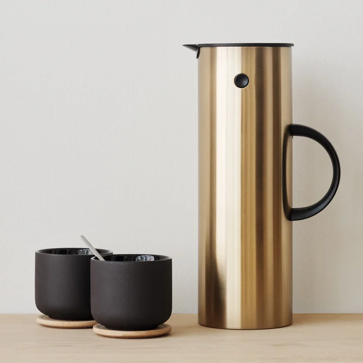 Stelton - Isolierkanne EM 77, 1 l, minty moss