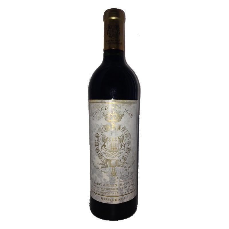 Château GRUAUD LAROSE 1945 - Saint-Julien - 2ème Cru Classé - par Caisse bois de 1 bouteille 75 cl