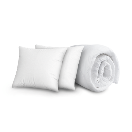 Beddengoed pakket: 2 Hoofdkussens + All Season Dekbed - 240 x 200 cm