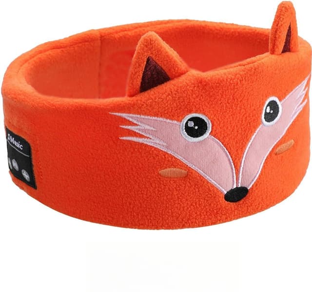 Sovehovedtelefoner / sovemaske med Bluetooth høretelefoner Orange