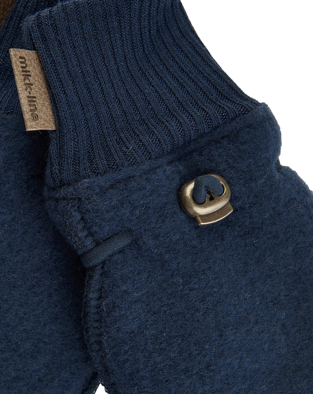 Woll-Fäustlinge MERINO in blue nights