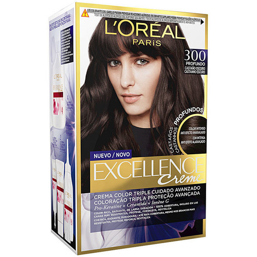 L'oréal - Excellence Brunette Tinte 300-true Dark Brown