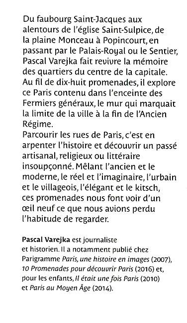 PARIGRAMME - PARIS PROMENADES CENTRE HISTORIQUE