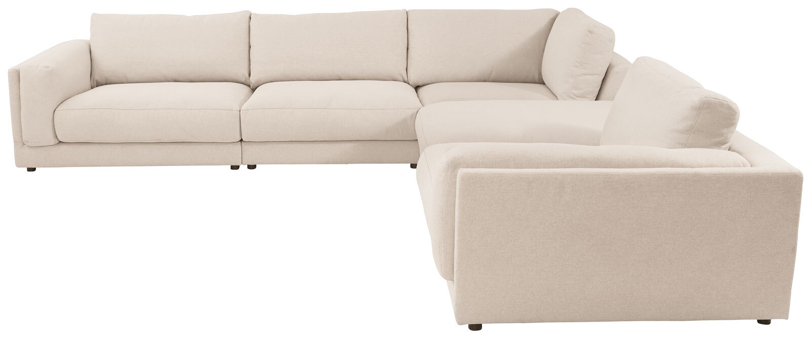 Ole Gunderson Ecksofa-Kombi LASSE VII 345 x 345 cm naturbeige