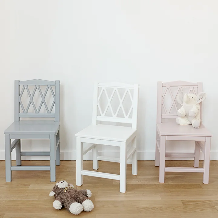 Cam Cam Copenhagen - Harlequin Kinderstuhl, weiss
