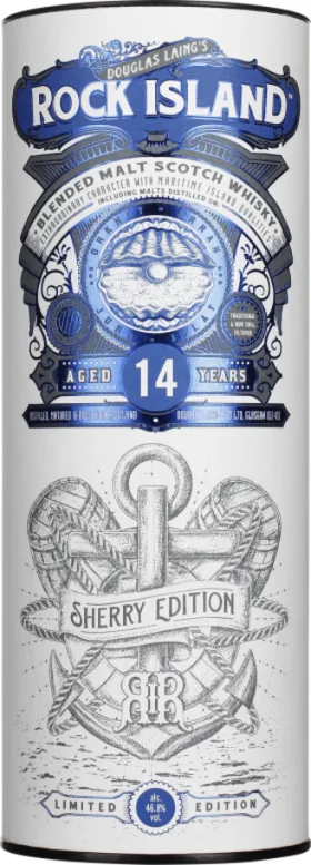 DOUGLAS LAING'S ROCK ISLAND 14 YEARS SHERRY EDITION 70CL
