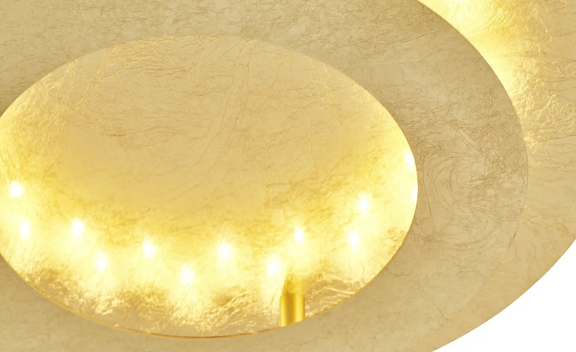 Paul Neuhaus LED-Deckenleuchte, blattgoldfarben