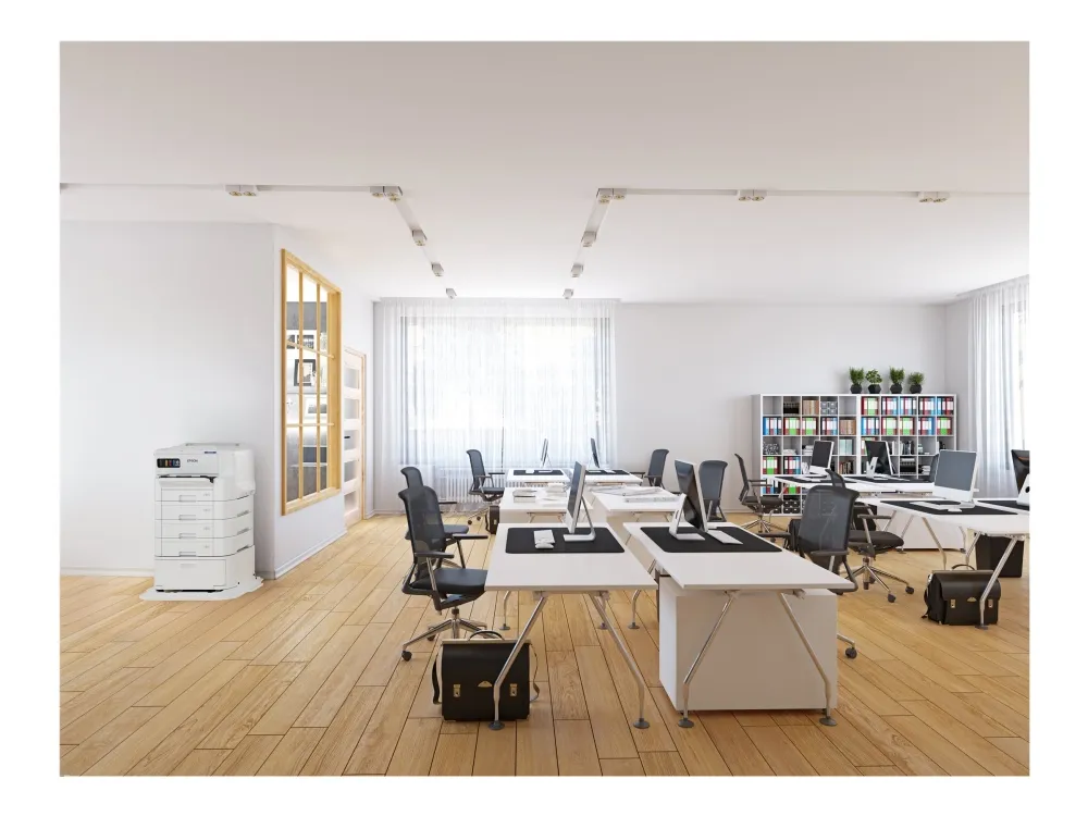 Epson WorkForce Pro EP-C7000DW - Printer - farve - Duplex - blækprinter - A3 - 4800 x 1200 dpi - op til 25 spm (mono) / op til 24 spm (farve) - kapacitet: 335 ark - USB 2.0, USB 3.0, Gigabit LAN, Wi-Fi(n), USB vært