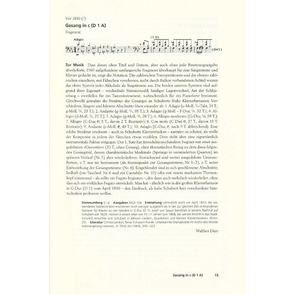 Bärenreiter Schubert Lied Lexikon