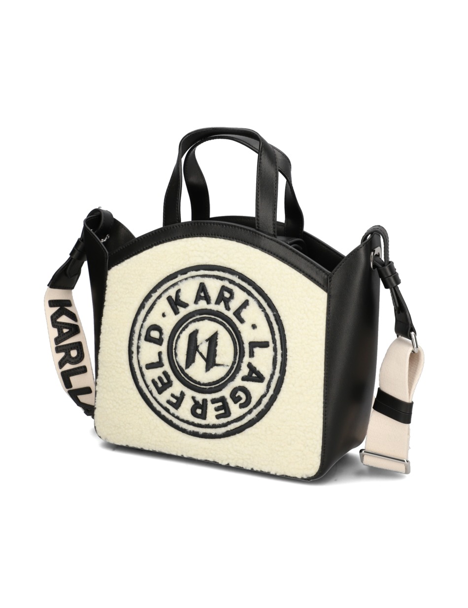 k/circle sm tote shearling