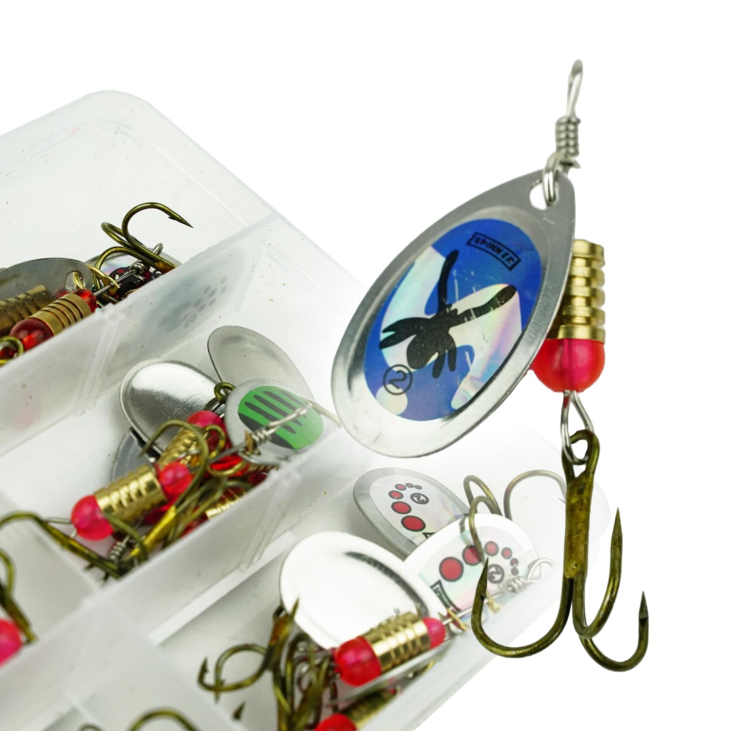 Fish-Xpro spinner set - 31 delig