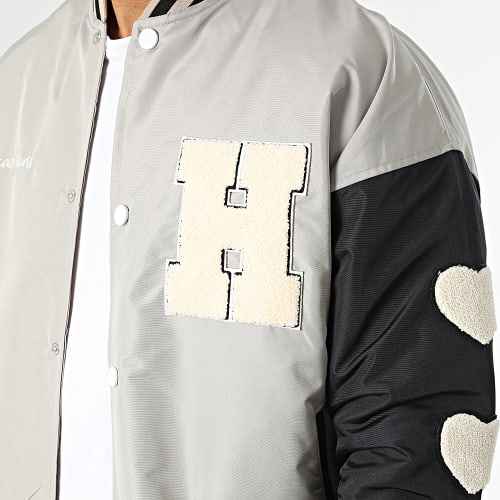 Veste Teddy LL2019-H Gris