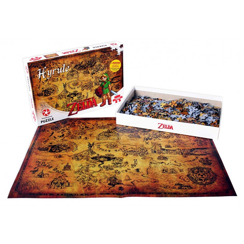 Puzzle 500 pièces - Zelda : Hyrule