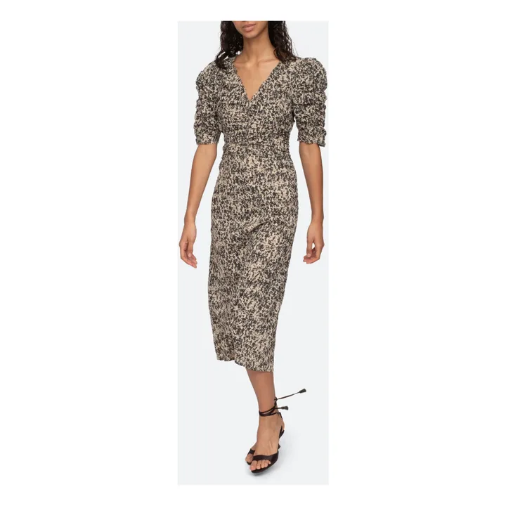 Sea NY Robe Gia Ruched | Noir