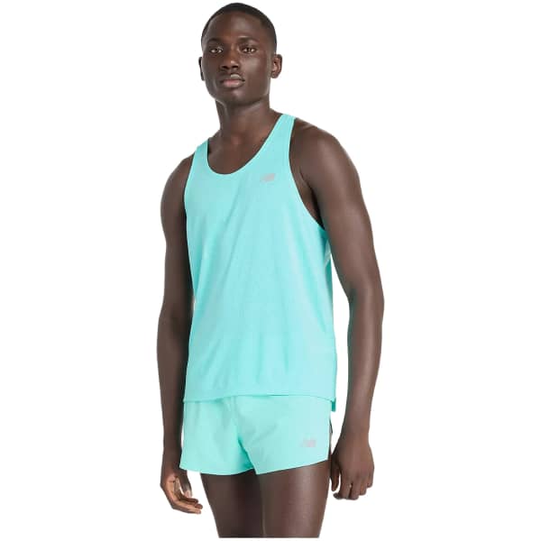 Débardeur trail NEW BALANCE ATHLETICS SINGLET M CYBER JADE