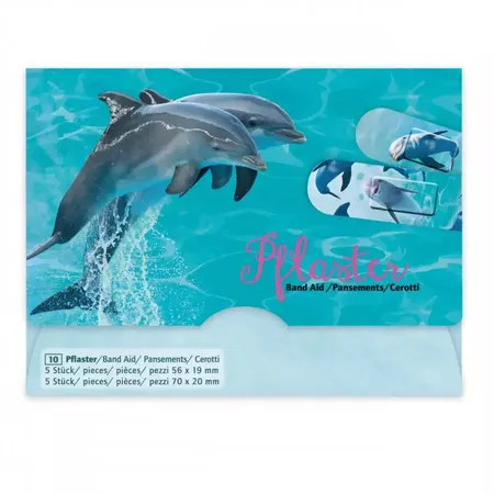 Lutz Mauder TapirElla Pflasterbriefchen Delfine, 10er Packung