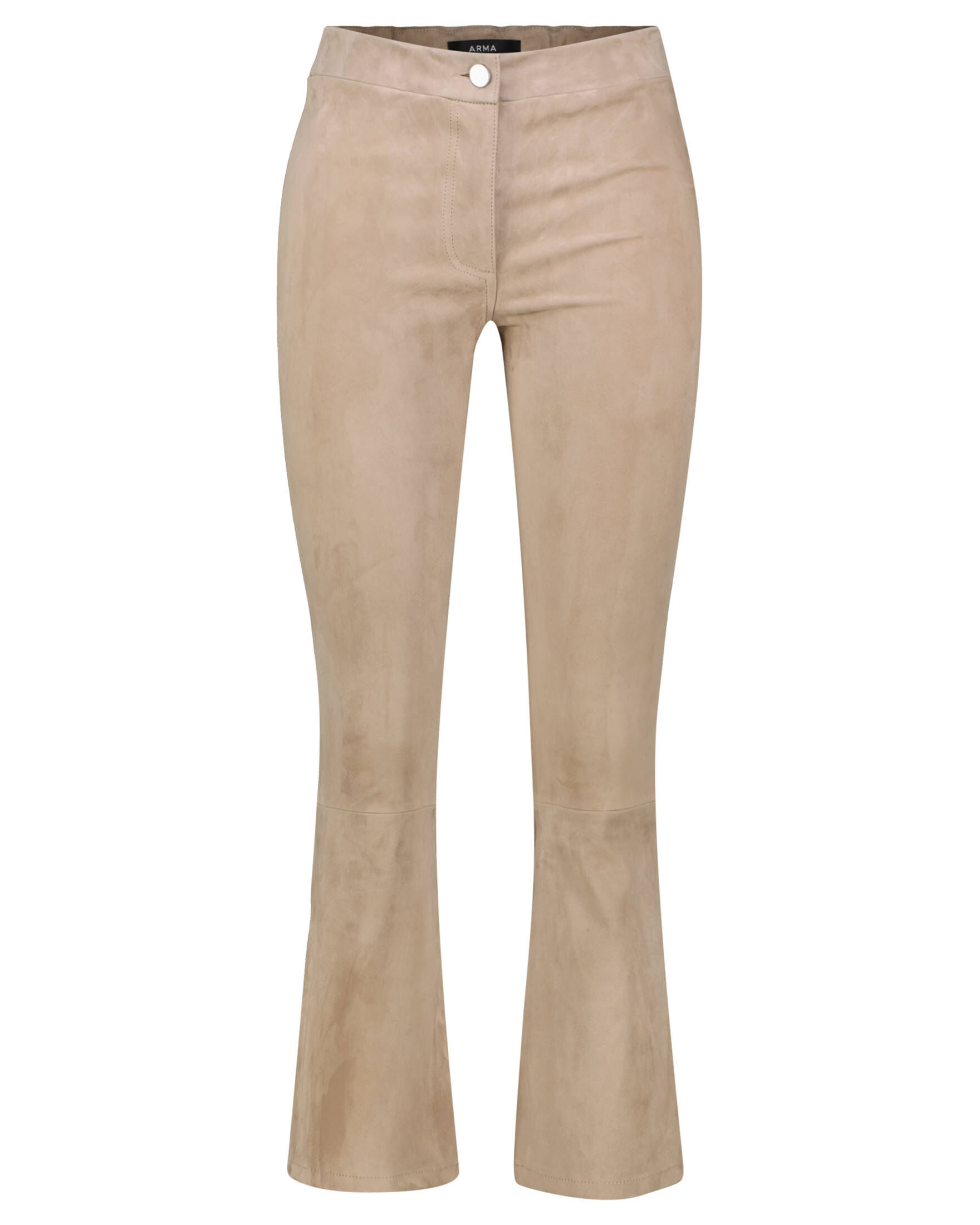 Arma| Damen Lederhose LIVELY Kickflare-Leggings aus Wildleder
