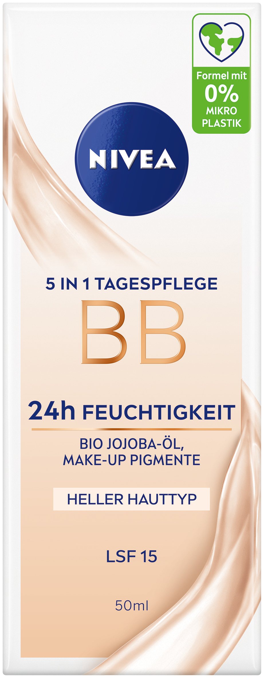 Nivea 5in1 Tagespflege BB<br>50 ml, Tube, hell LSF15