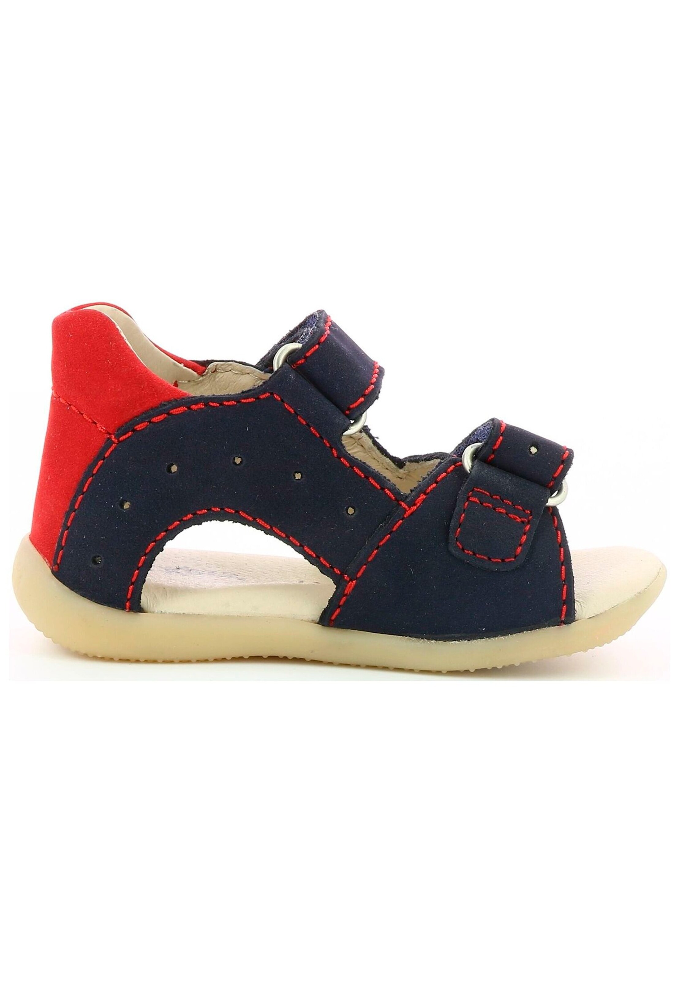 KICKERS Sandalen Navy/Rot