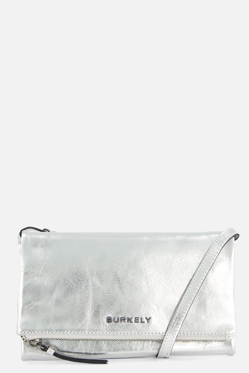 Burkely Rock Ruby Phone Bag zilver Leer