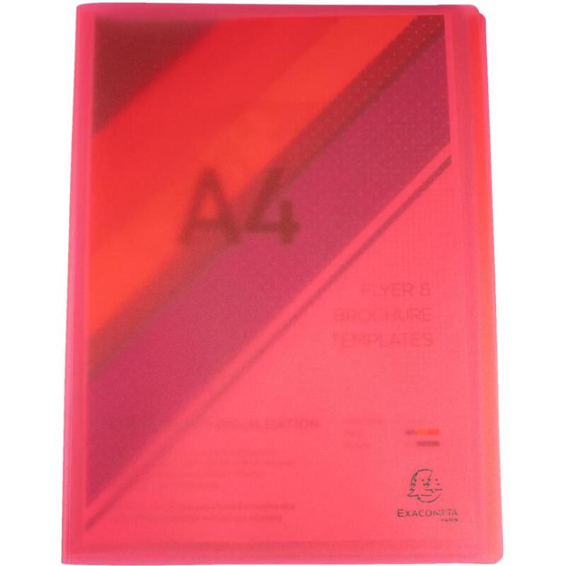 Protège-documents en polypropylène semi rigide Chromaline 60 vues - A4
