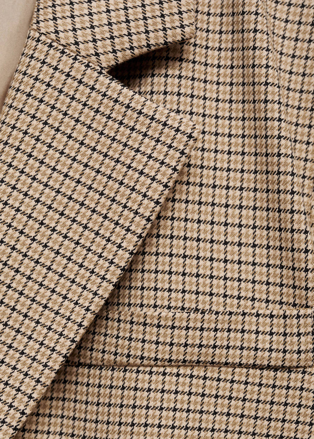 MANGO TEEN regular fit blazer lichtbruin