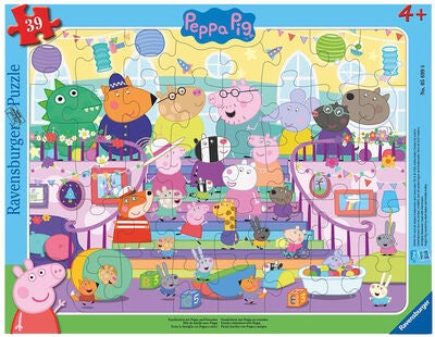 Ravensburger Peppa Gris Rammepuslespill 39 Brikker