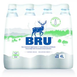 Bru Licht bruisend mineraalwater 8-pack