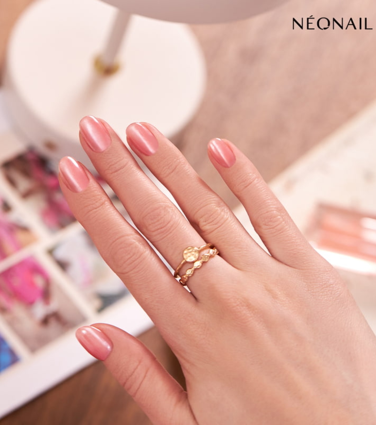 NeoNail - Pó para Unhas Glassy Pearl Effect