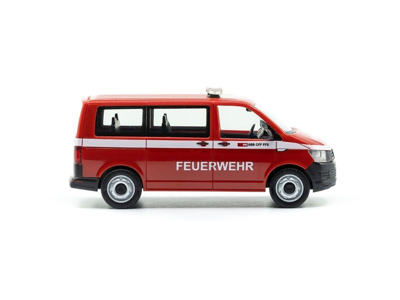 ACE VW T6 Feuerwehr Einsatzfahrzeug 1:87 Miniatur Einsatzfahrzeug der SBB Feuerwehr