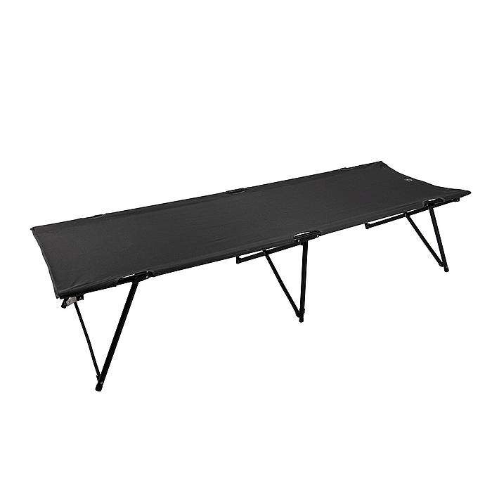 Bo-Camp Camping bed XL Feldbett 209 x 71 x 45 cm schwarz
