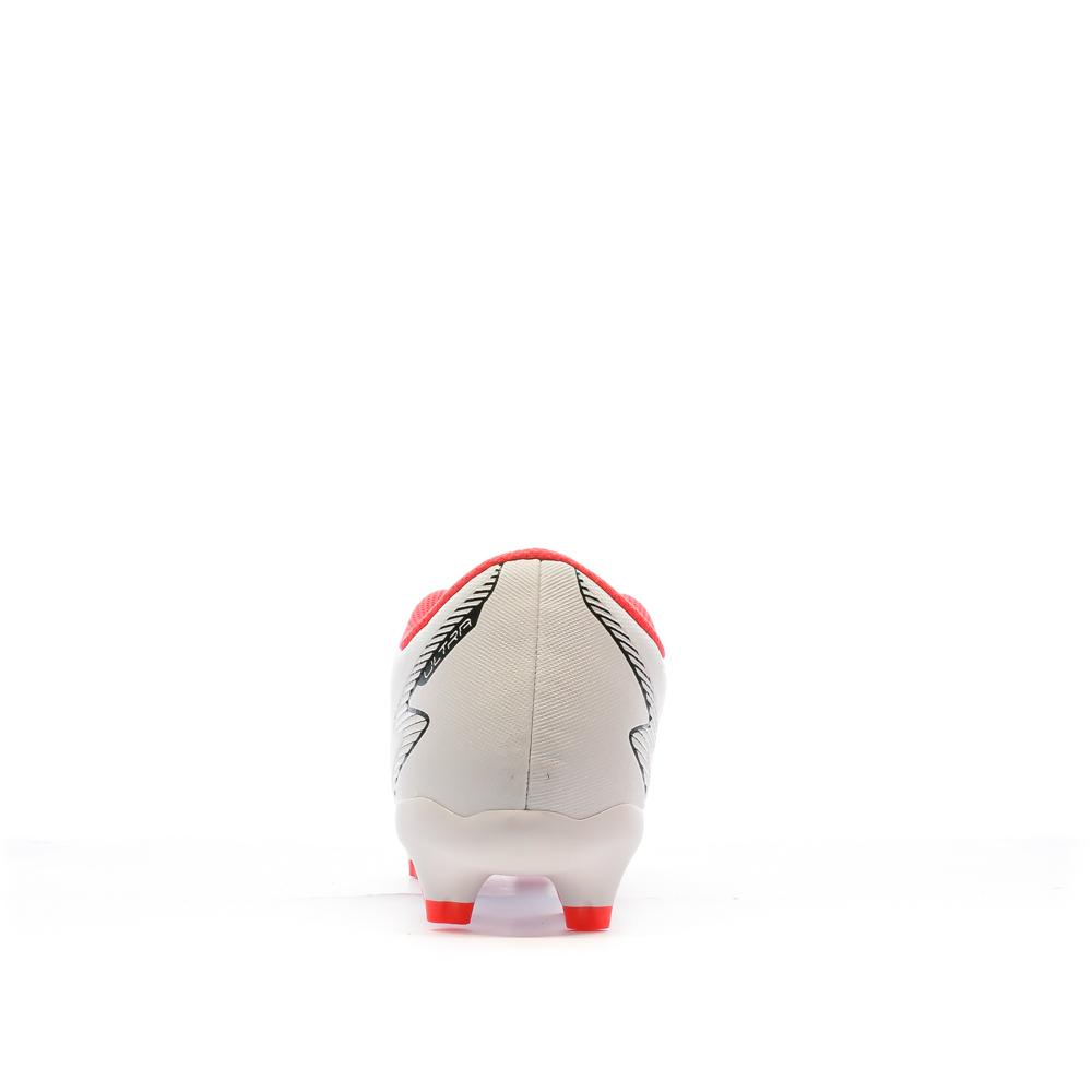 Puma Chaussures de football Blanc/Rouge Homme Puma Ultra Play FG/AG 107423-01