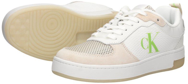 Calvin Klein Basket Supersole Low Xray wit