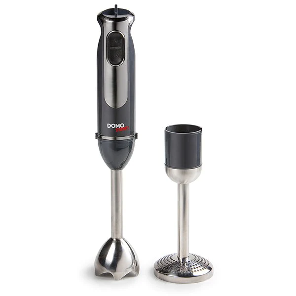 Mixeur plongeur et presse purée en inox 800 W DO9067M Domo