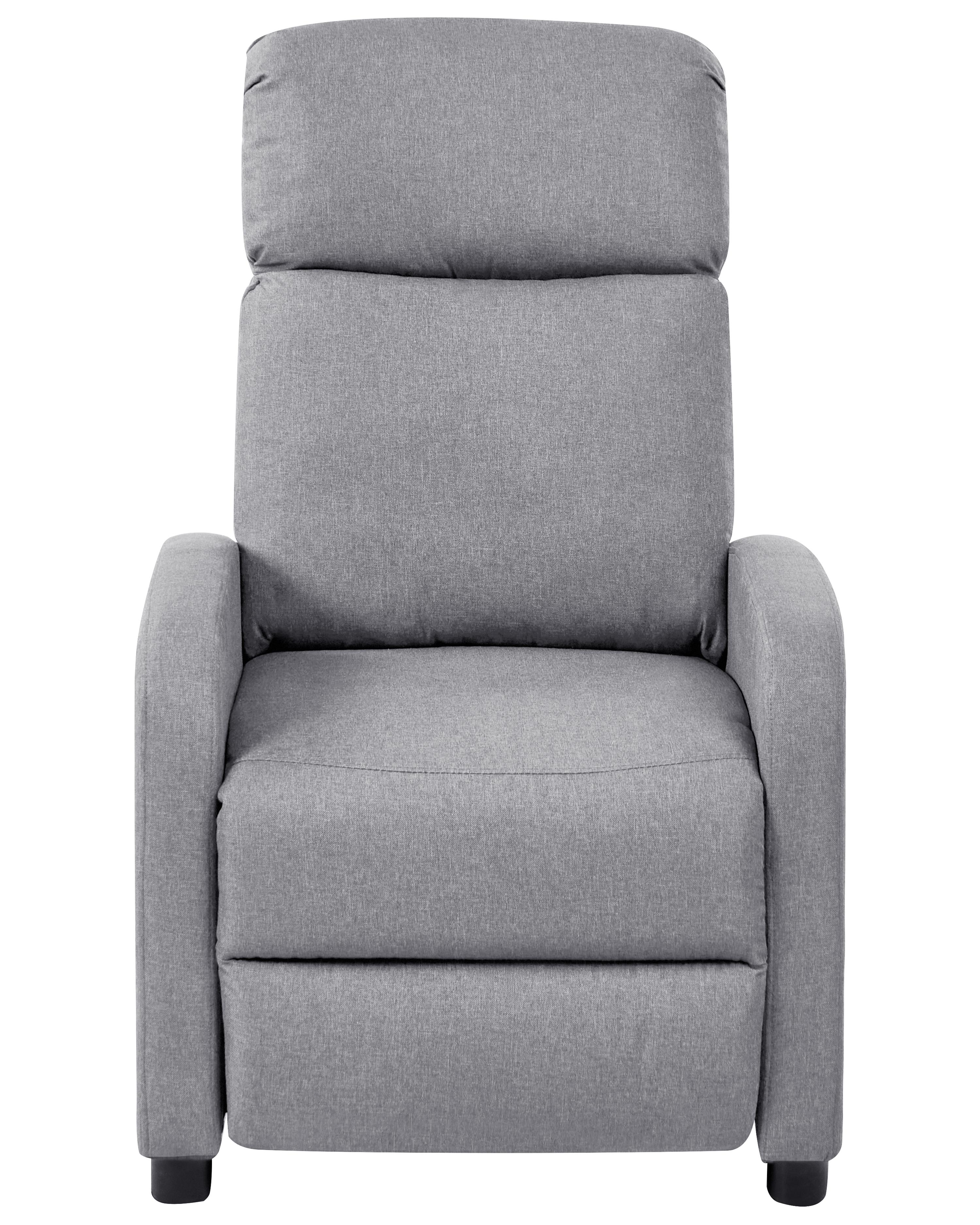 Relaxfauteuil EMINENCE Kunstlinnen Grijs