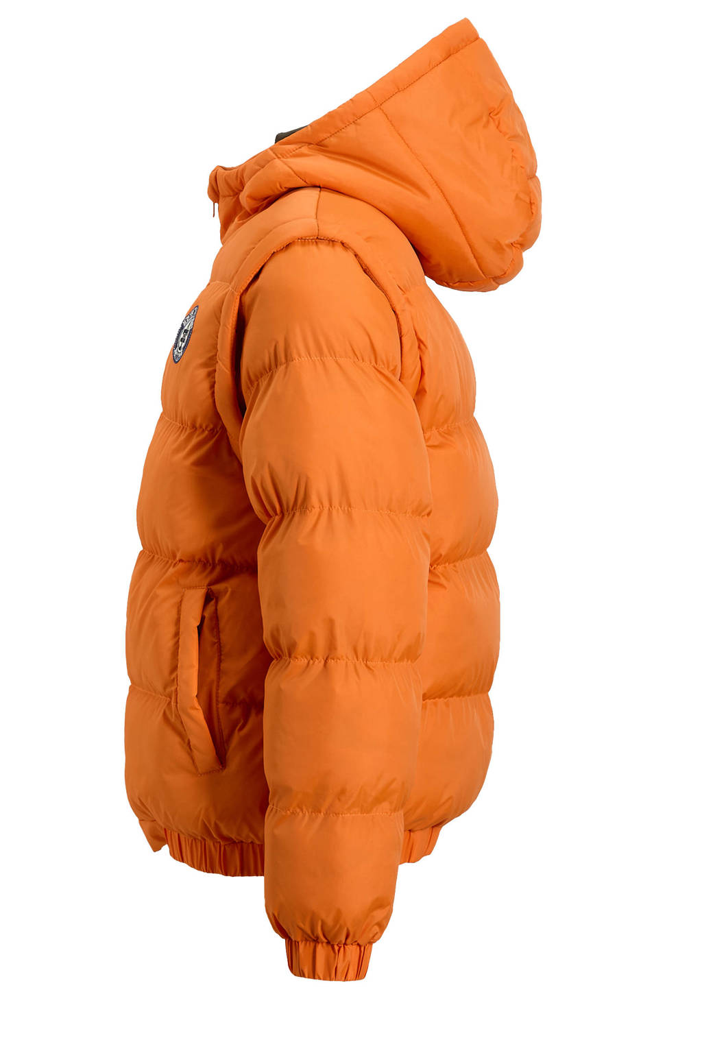 anytime 2 in 1 winterjas oranje