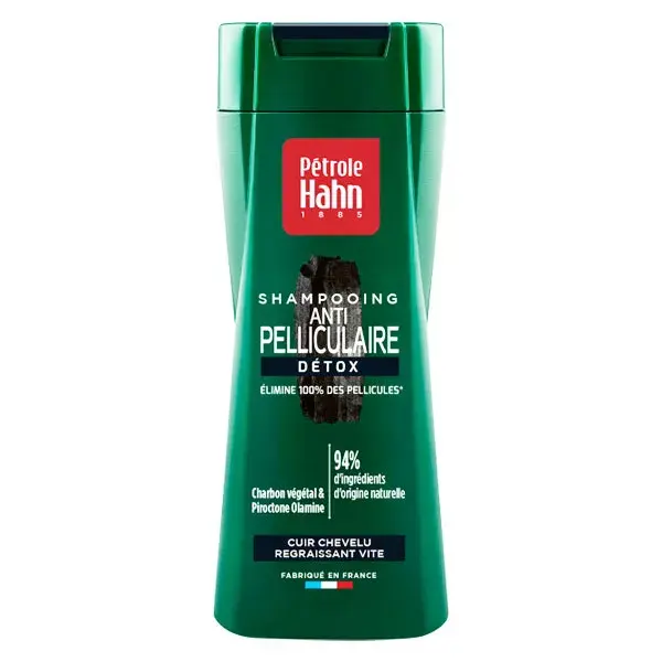 Shampoo Detox Anticaspa Petrole Hahn com Carvão Purificante 250ml