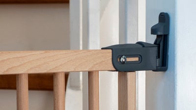 BabyDan Adjust Pro Skrugrind Baluster Edition, Wood