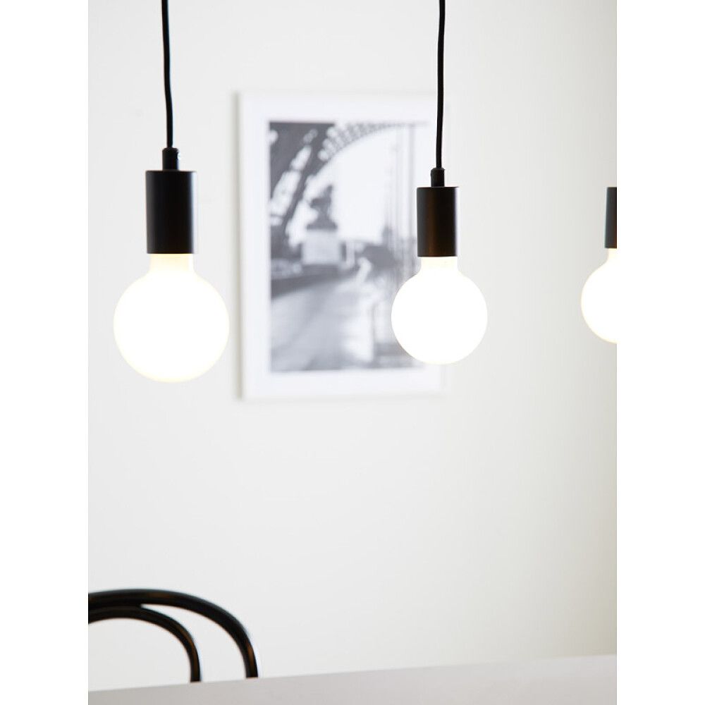 TAKLAMPE MARKSLÖJD SKY PENDANT 3 SVART