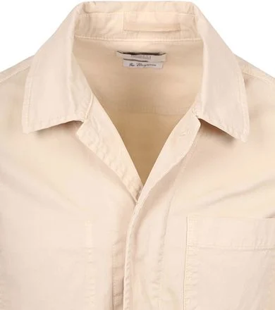 King Essentials The Benjamin Overshirt Ecru KM111080011-N000T kopen
