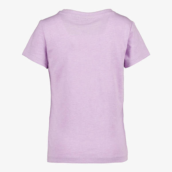 TwoDay meisjes T-shirt paars met zebra