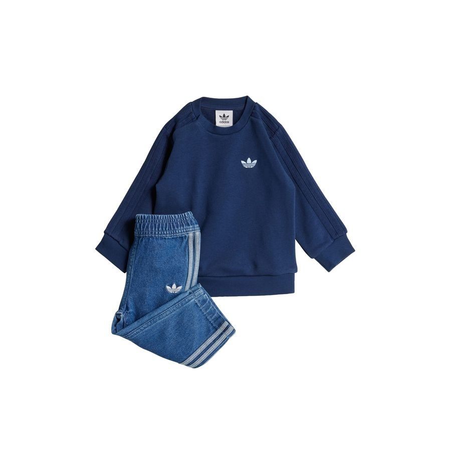 Adidas Original Ensemble haut ras-du-cou Denim Enfants