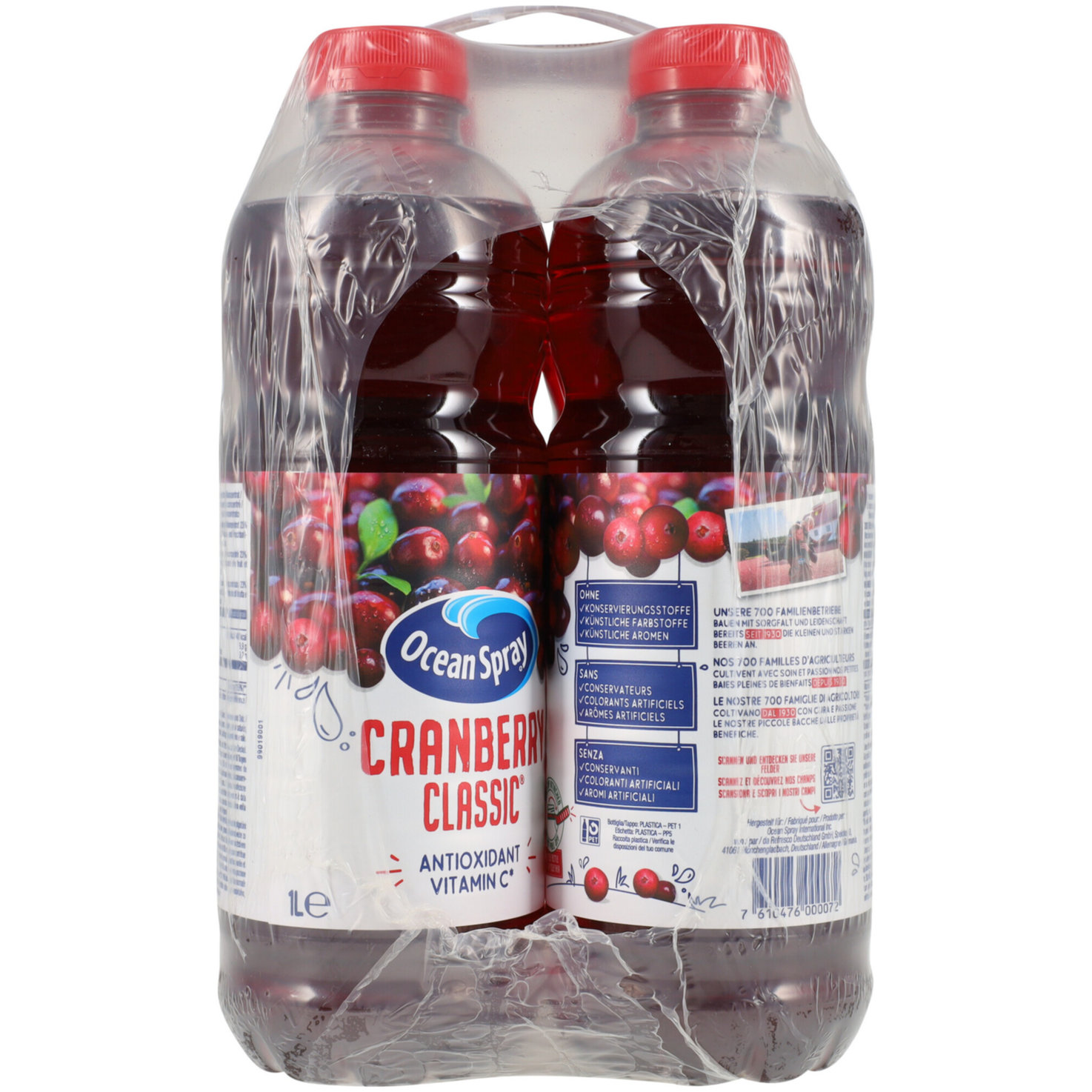 Ocean Spray Saft Cranberry 6x1l