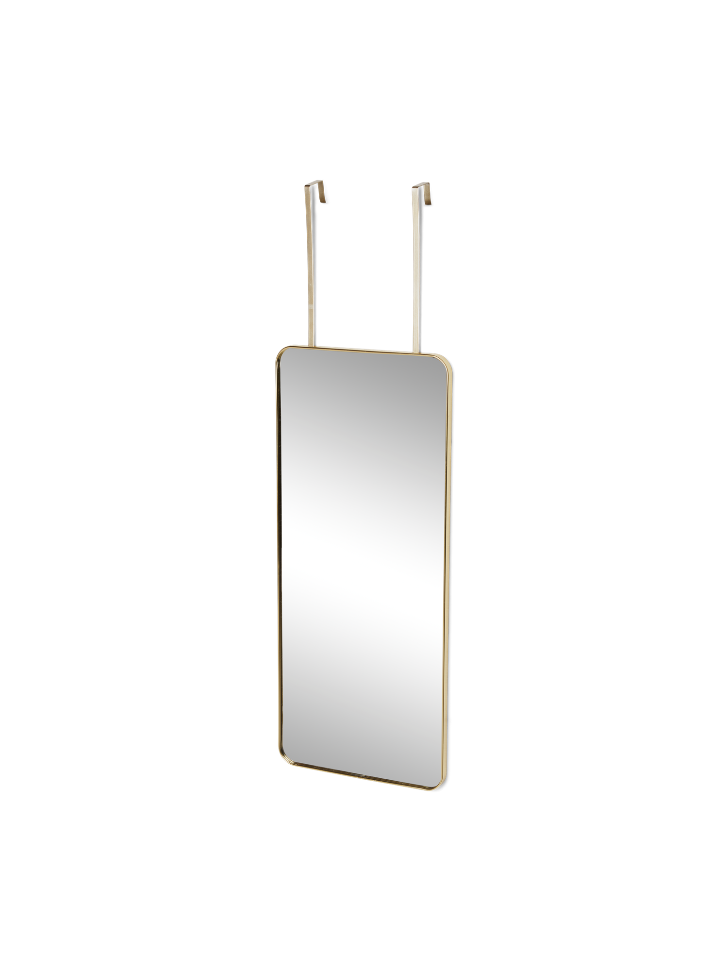 Spejl til dør | 30 x 70 cm.  | Gold