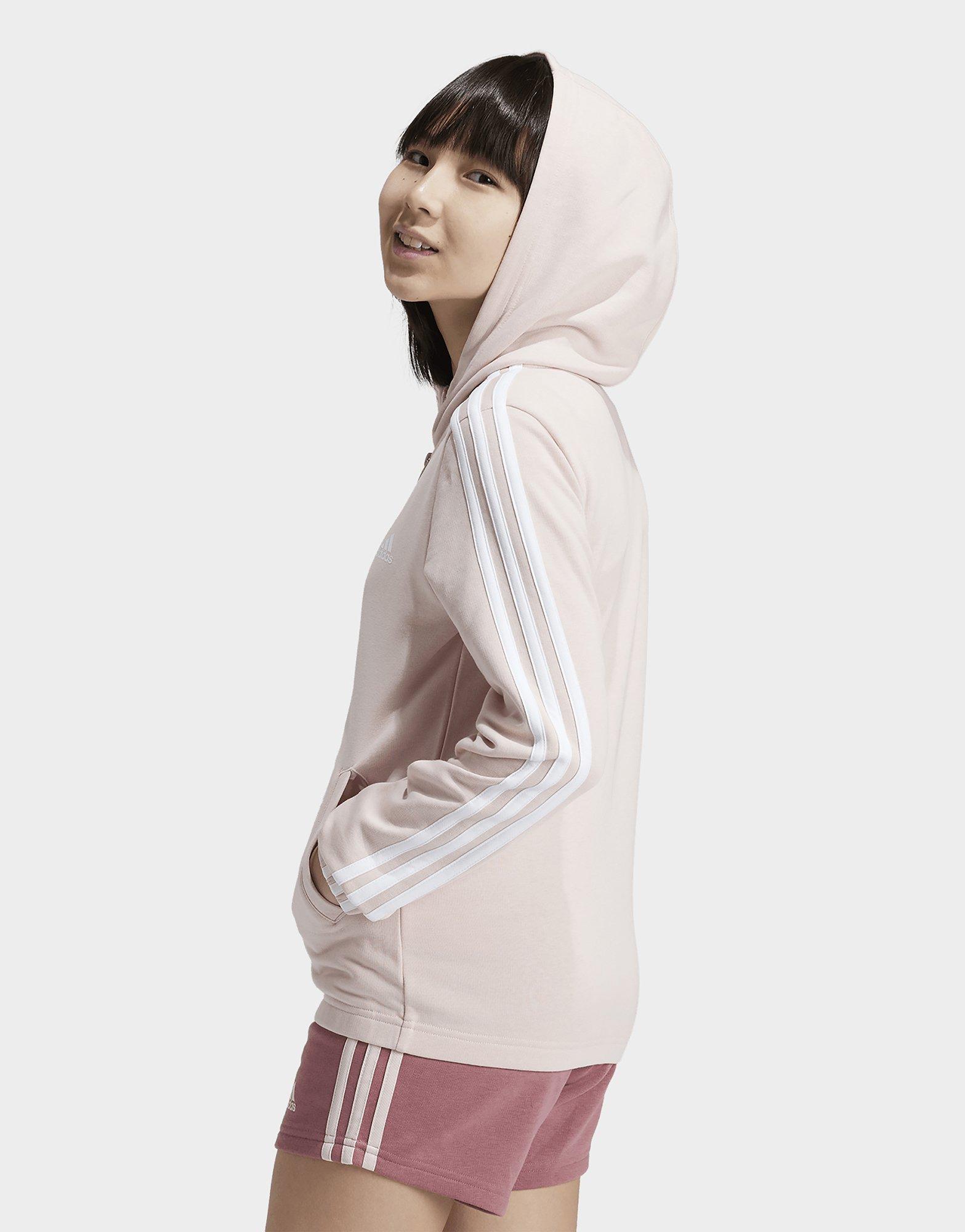 adidas Veste à capuche entièrement zippée Essentials 3-Stripes