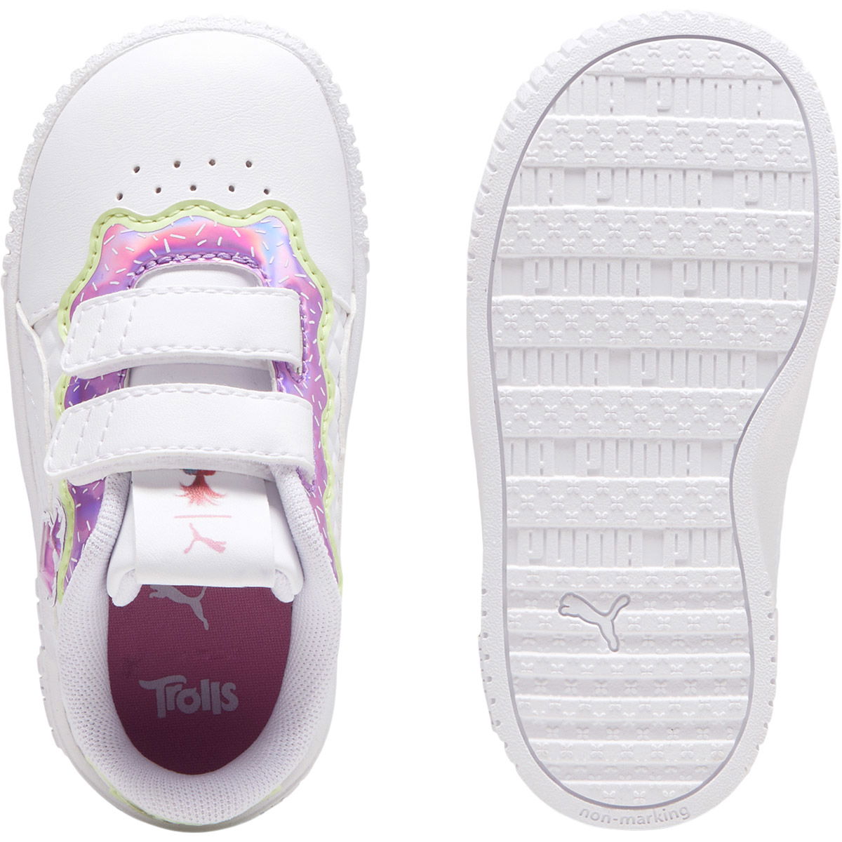 PUMA Carina 2.0 Trolls 2 Velcro Sneakers Børn