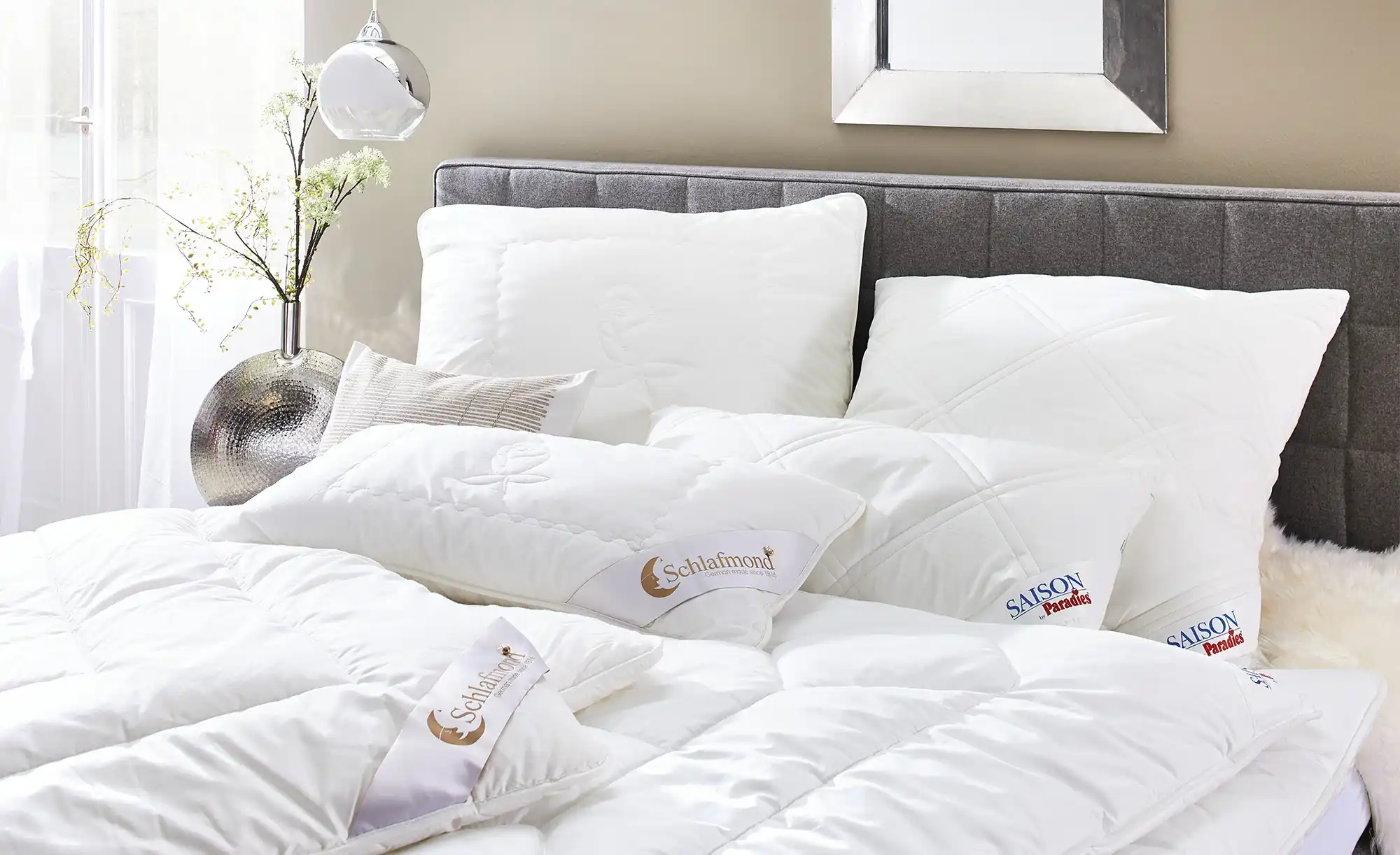 Paradies Duett-Steppbett Kosmo Bio